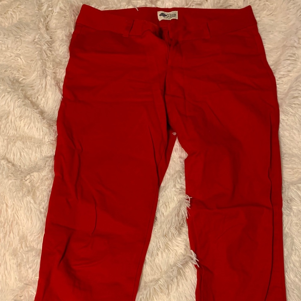 Red Pixie Pants